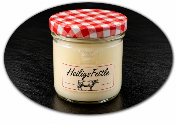 HeiligsFettle - Rinderfett im Einmachglas